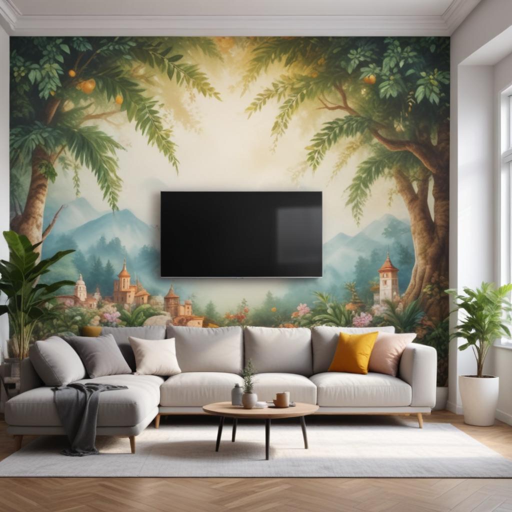 Фотообои и фрески для стен: обзор бесшовных форматов и цен в каталоге