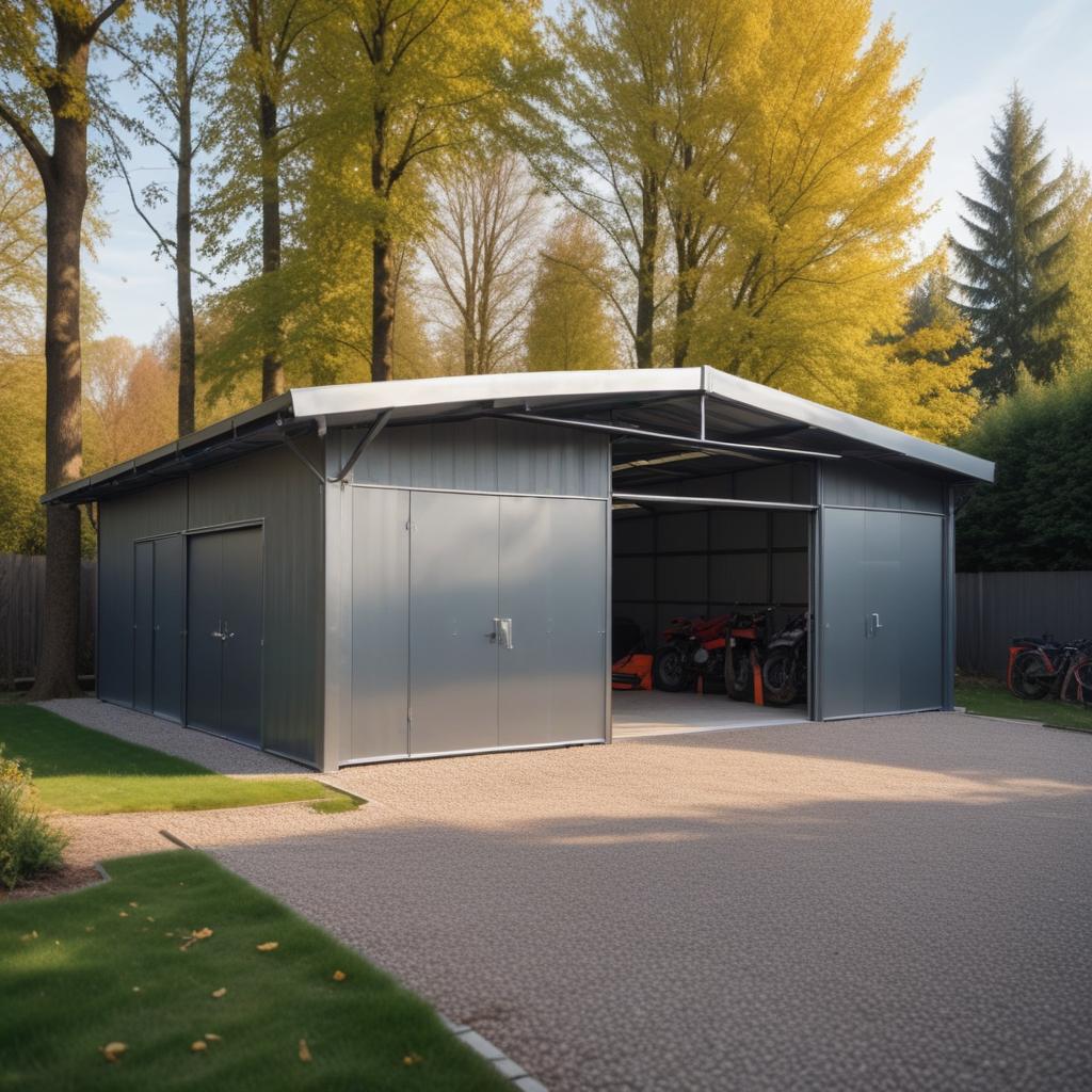 Гараж разборный металлический: технические характеристики, цена и монтажные особенности Гараж разборный металлический: технические характеристики, цена и монтажные особенности