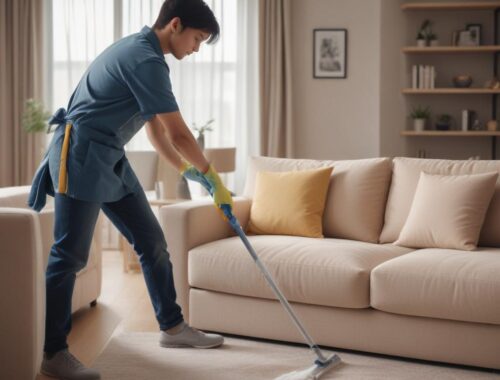 Химчистка дивана и мебели на дому: принципы проведения и требования к процессу