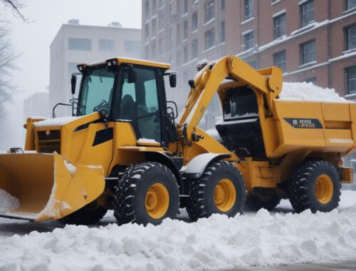 Вывоз снега с погрузкой: принципы организации, требования к технике и охране труда