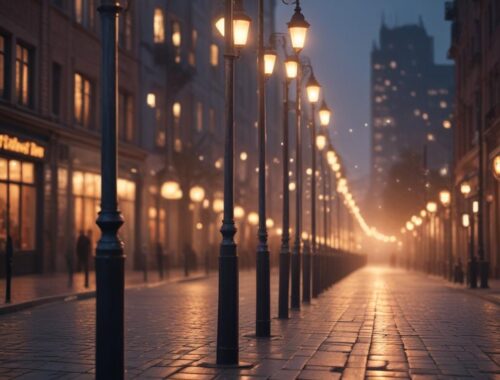 Опоры освещения и монтаж наружного освещения: металлические опоры и технология цинкования