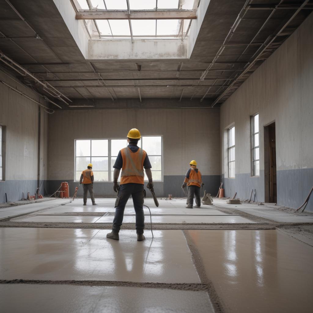 Полусухая стяжка пола: технология монтажа и требования к основанию