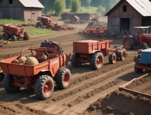 Навесное оборудование для мотоблоков: картофелекопалки и сопутствующая техника