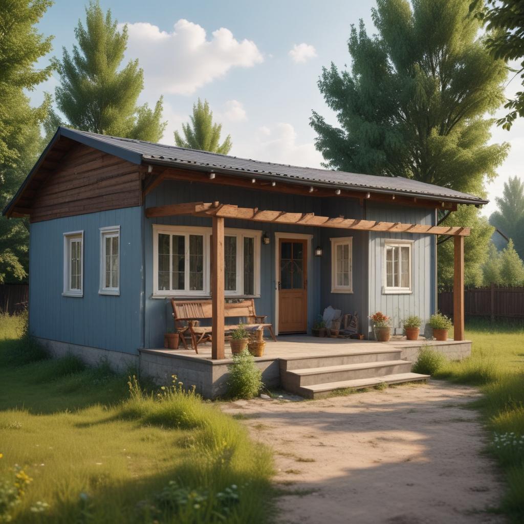 Хозблок с верандой под ключ стоимостью от 55000 рублей